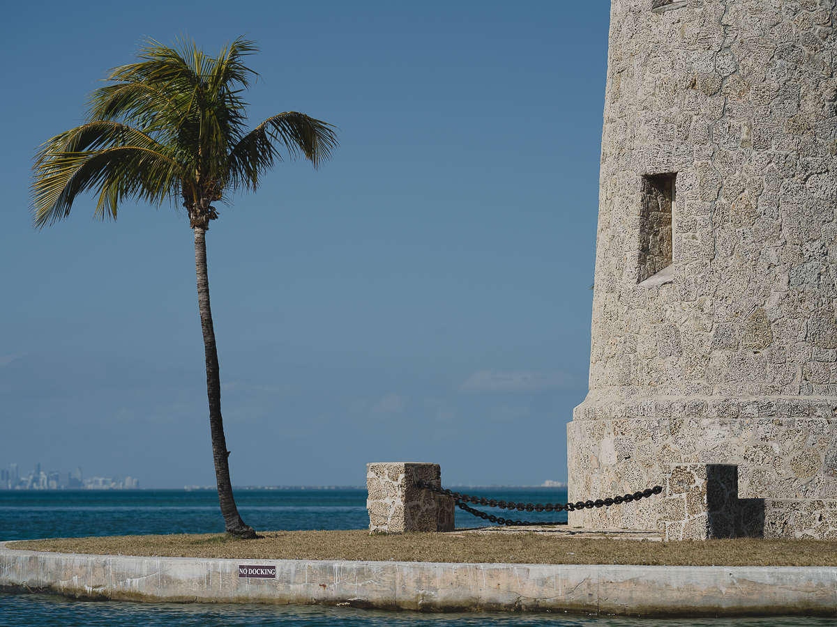 You can see the city of Miami in the distance from Boca Chica Key