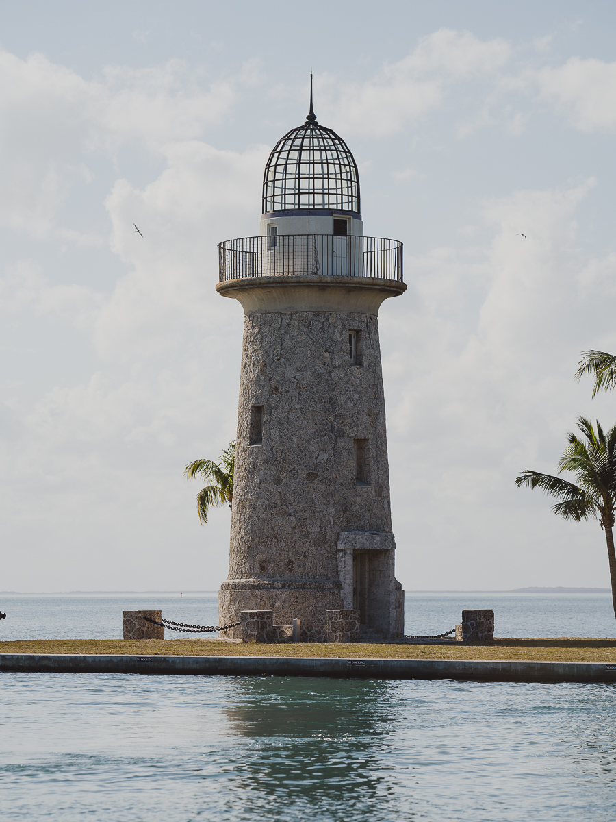 Boca Chica Lighthouse on Boca Chica Key in Biscayne National Park