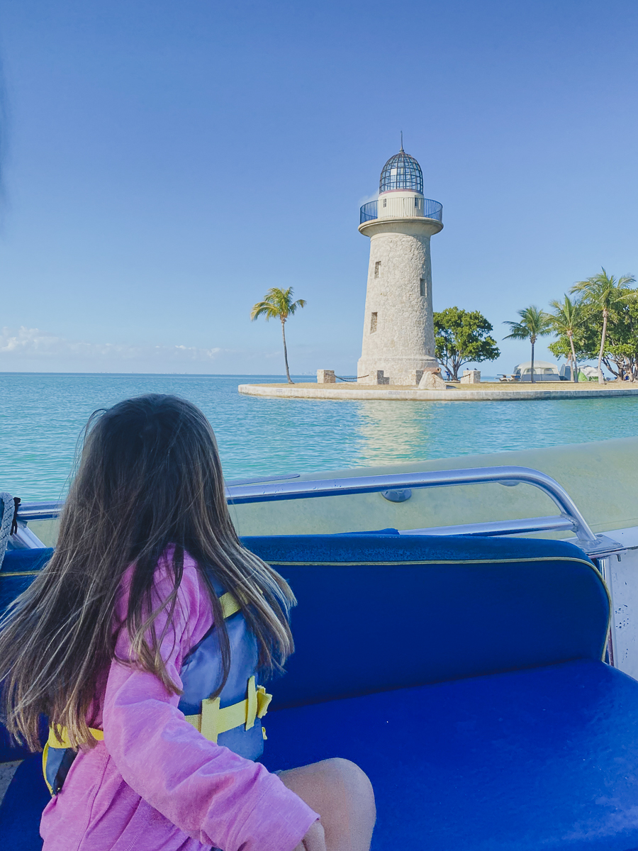 Pulling up to the Boca Chica Lighthouse