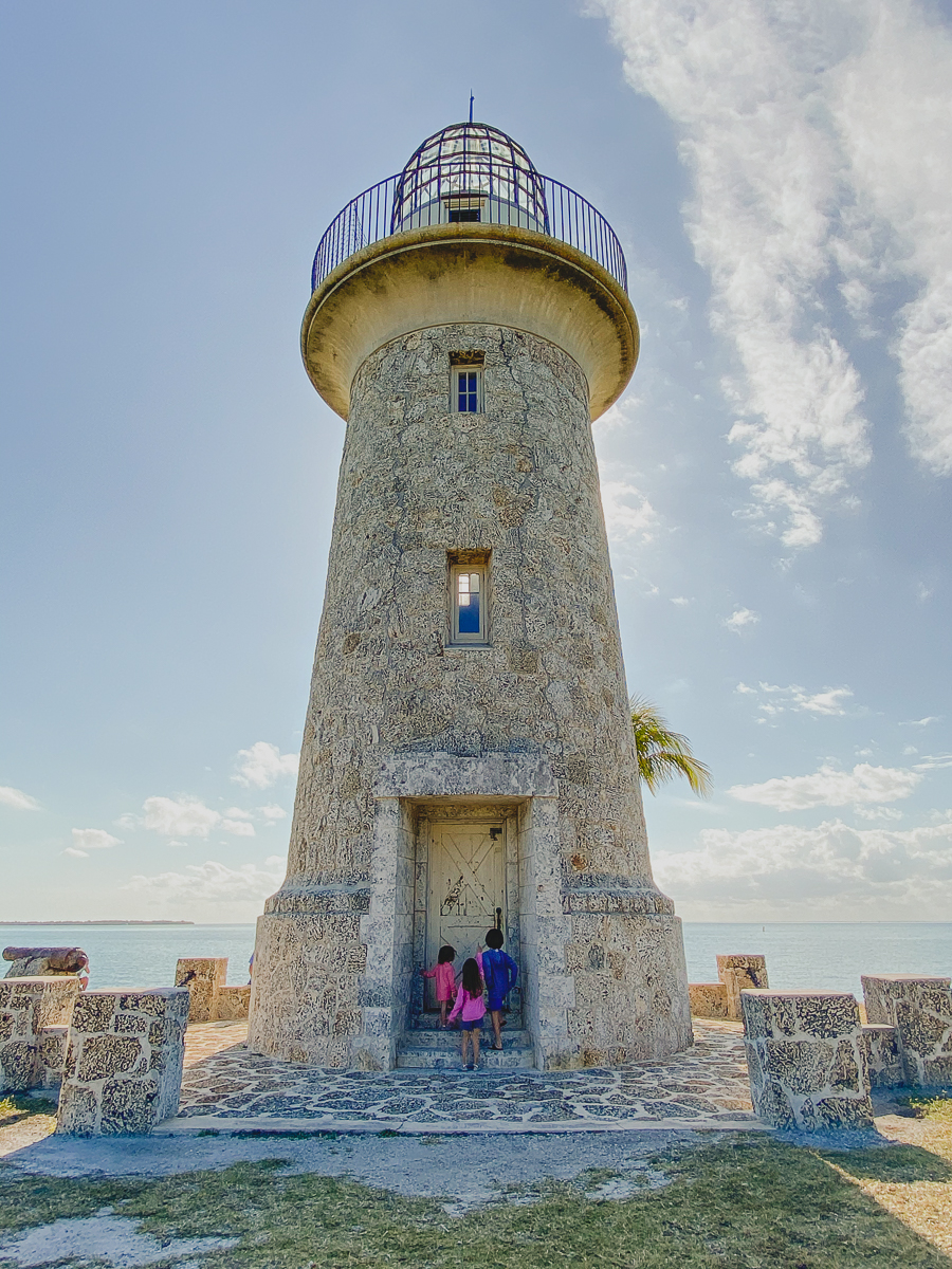 The Boca Chica Key Lighthouse in Biscayne National Park