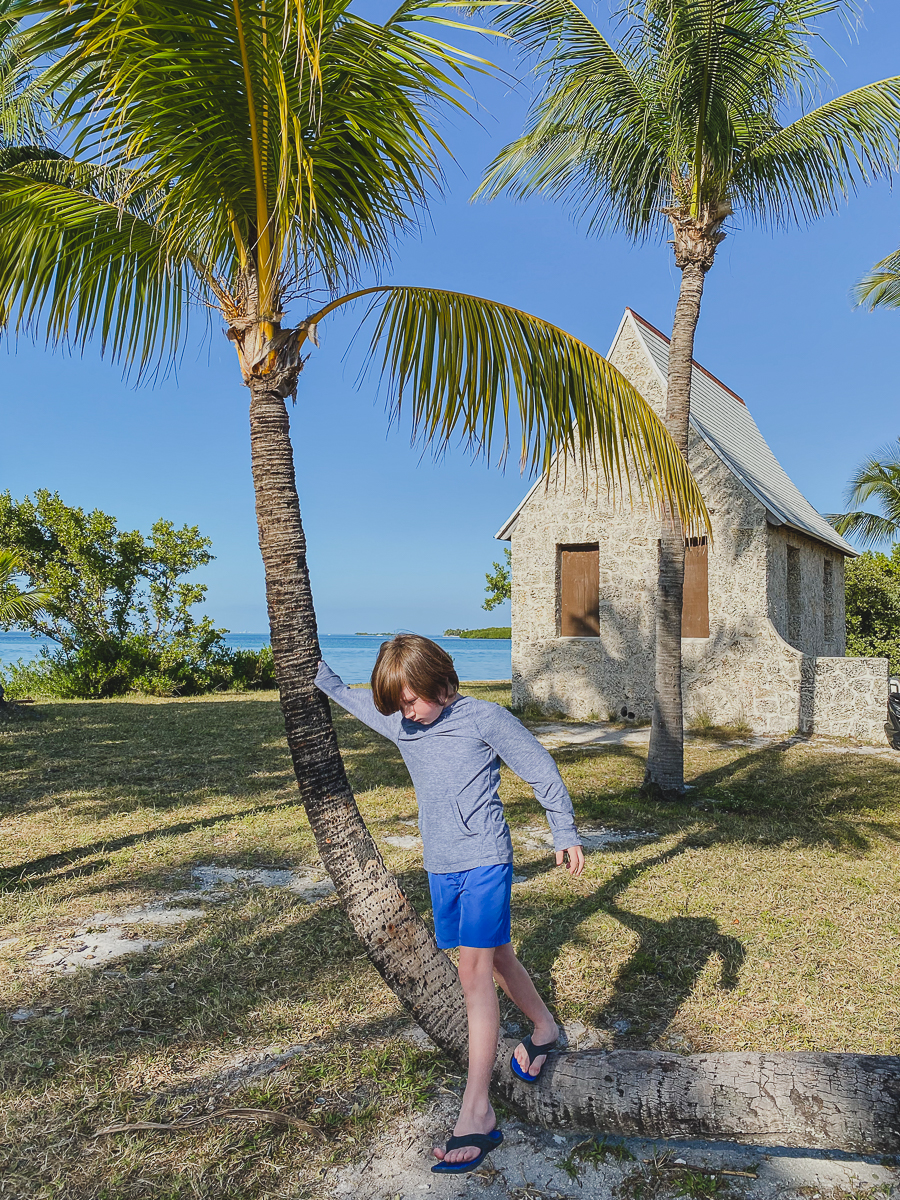 The Chapel built by Mark Honeywell on Boca Chica Key in Biscayne National Park