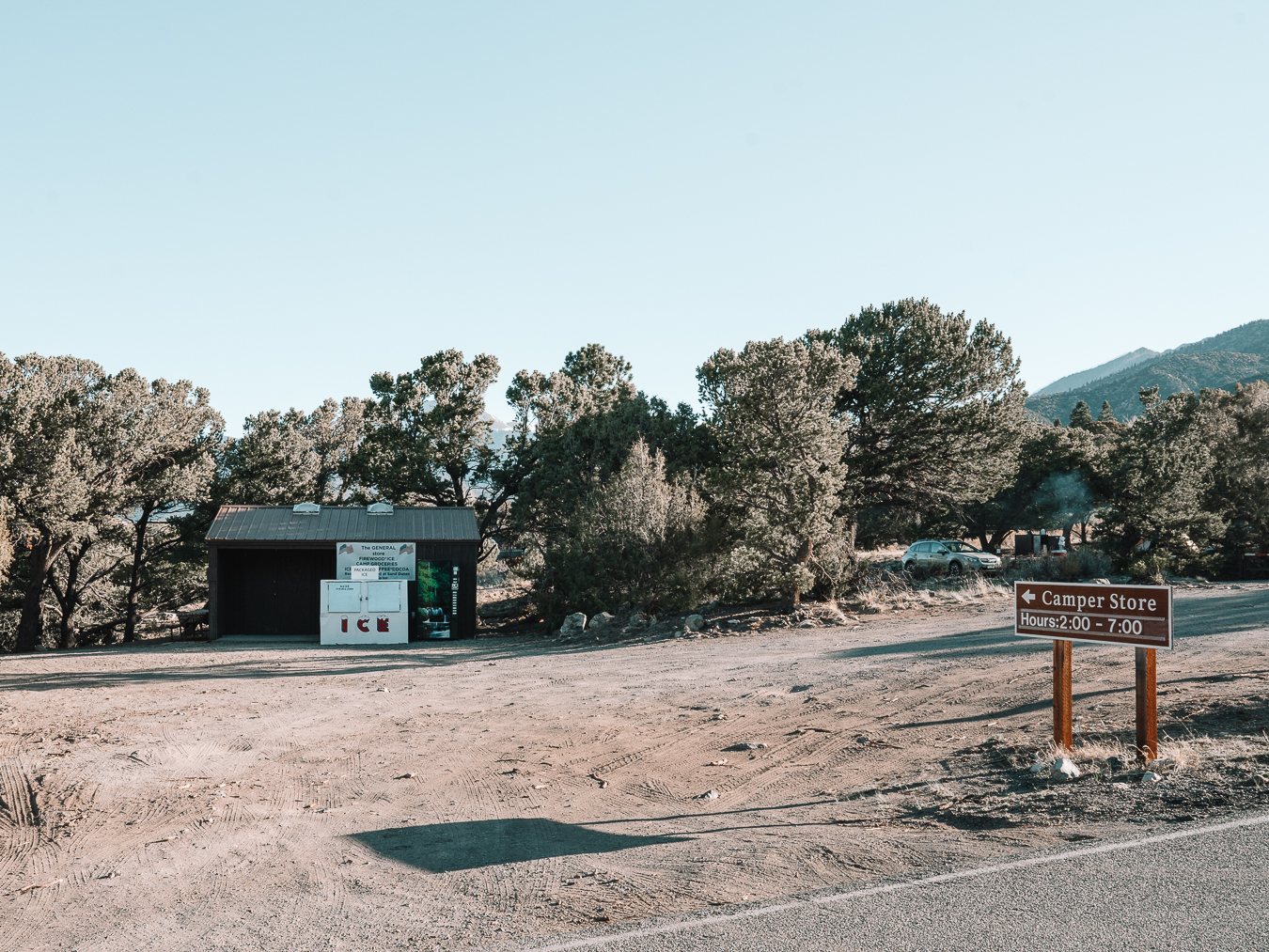 Camp Store at Pinon Flats Campground in Great Sand Dunes National Park